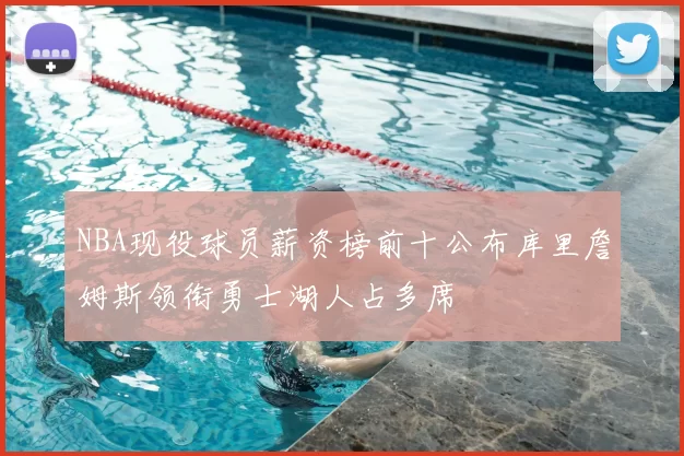 NBA现役球员薪资榜前十公布库里詹姆斯领衔勇士湖人占多席